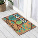 Hoo's There PVC Backed Doormat, 45x75cm - Ozark Home