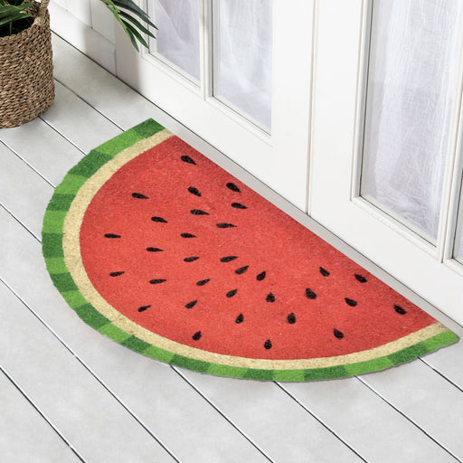 Watermelon PVC Backed Doormat, 45x75cm - Ozark Home