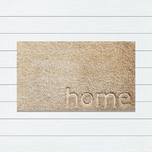 Home Embossed Backed Doormat, 45x75cm - Ozark Home