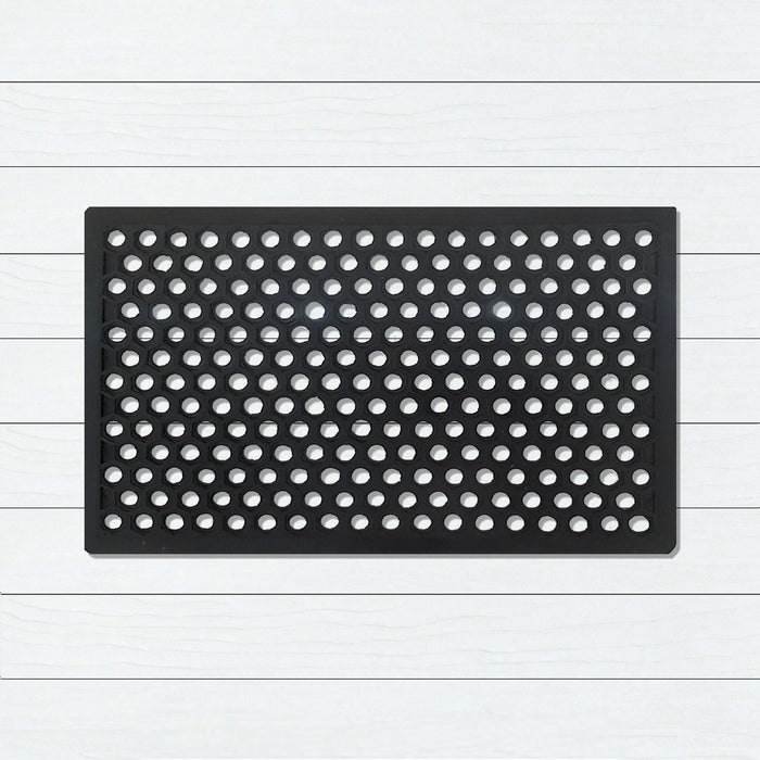 Rubber Honeycomb Edge 40x70 cm, Doormats, Ozark Home 