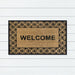 Welcome PVC Back Doormat, 45X70cm, Doormats, Ozark Home 