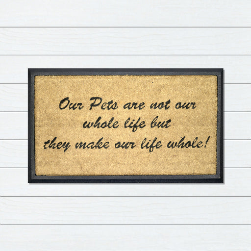 Our Pets Doormat, 40x70cm, Doormats, Ozark Home 