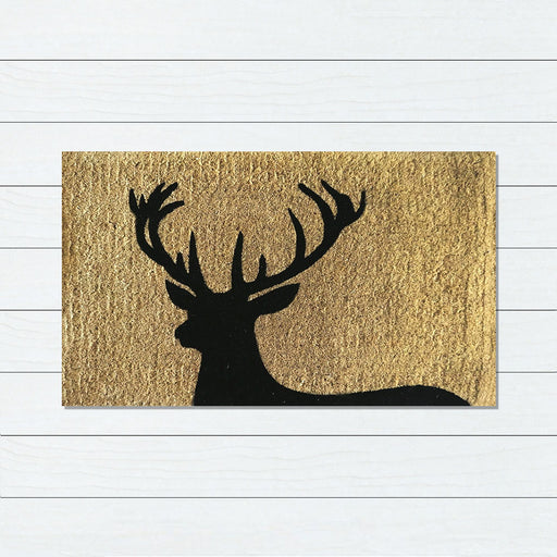 Deer PVC Backed Doormat, 50x80cm - Ozark Home