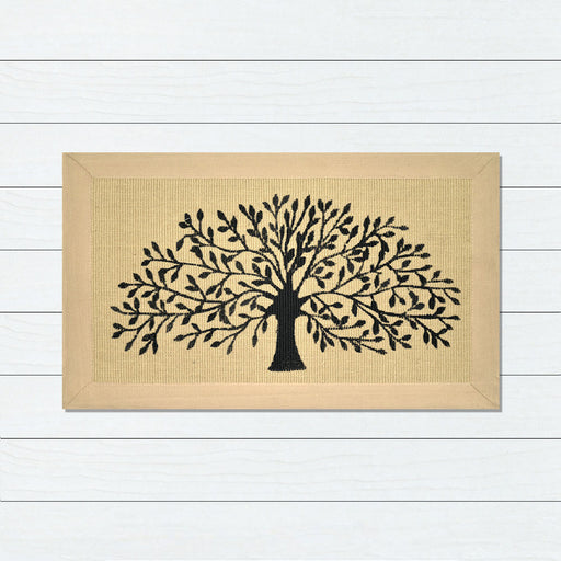 Tree of Life Jute Doormat, 60x90cm - Ozark Home