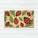 Ladybug PVC Backed Doormat, 45x75cm - Ozark Home