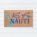 Let's Get Nauti PVC Backed Doormat, 45x75cm - Ozark Home