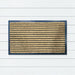 Lines Rubber & Coir Doormat, 60x95cm - Ozark Home