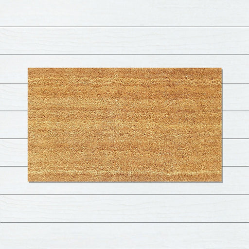 Plain Coir Doormat, 50x80cm - Ozark Home