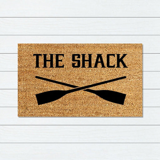 The Shack PVC Backed Doormat, 50x80cm - Ozark Home