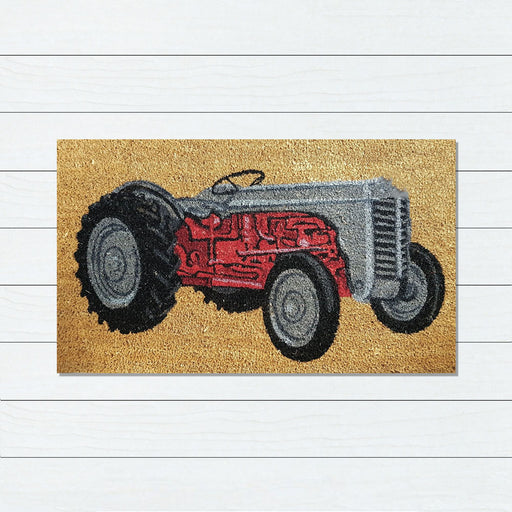 Tractor, PVC Backed Doormat, 45x75cm - Ozark Home