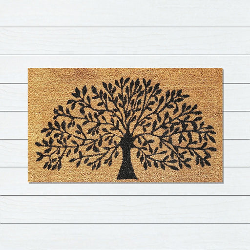 Tree of Life PVC Backed Doormat, 50x80cm - Ozark Home