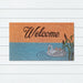 Welcome Swan PVC Backed Doormat, 45x75cm - Ozark Home