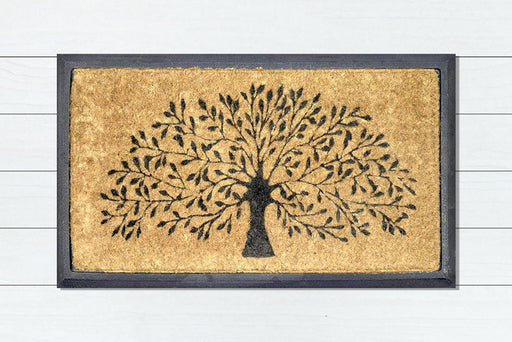 Tree of Life, Bevelled Coir Doormat, 75x120cm - Ozark Home