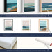 Hamptons Coast - Two Piece Coastal Photographic Print Set, Wall Art, Ozark Home 