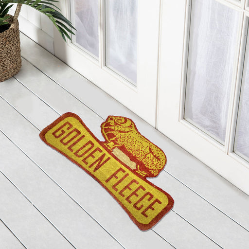 Golden Fleece, PVC Backed Doormat, 55x90cm - Ozark Home