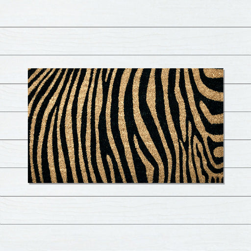 Zebra King PVC Backed Doormat, 60x40cm - Ozark Home